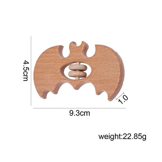 Bat teething ring