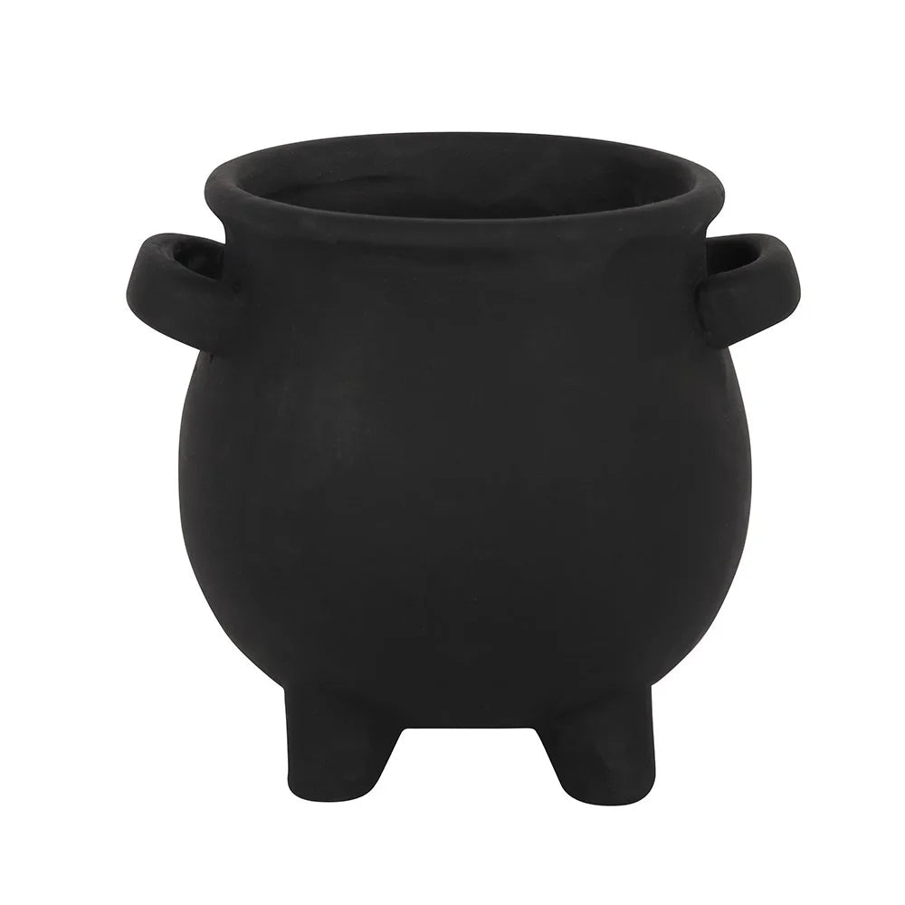 Cauldron Pentagram plant pot