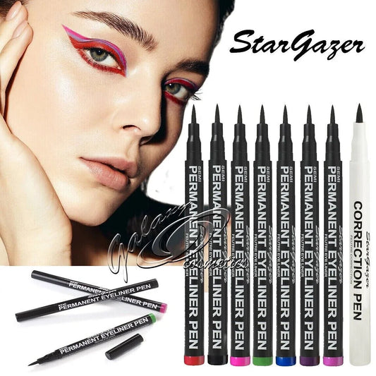 Stargazer Semi Permanent Eye Liner Pen BLACK