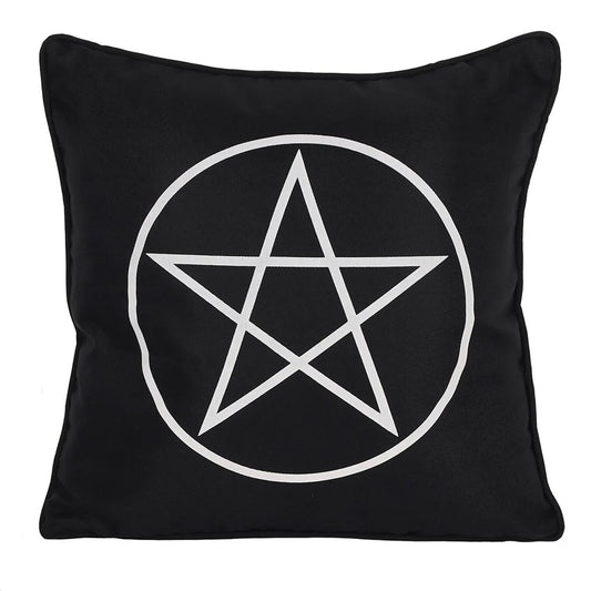 Gothic Pentagram witch pillow / cussion
