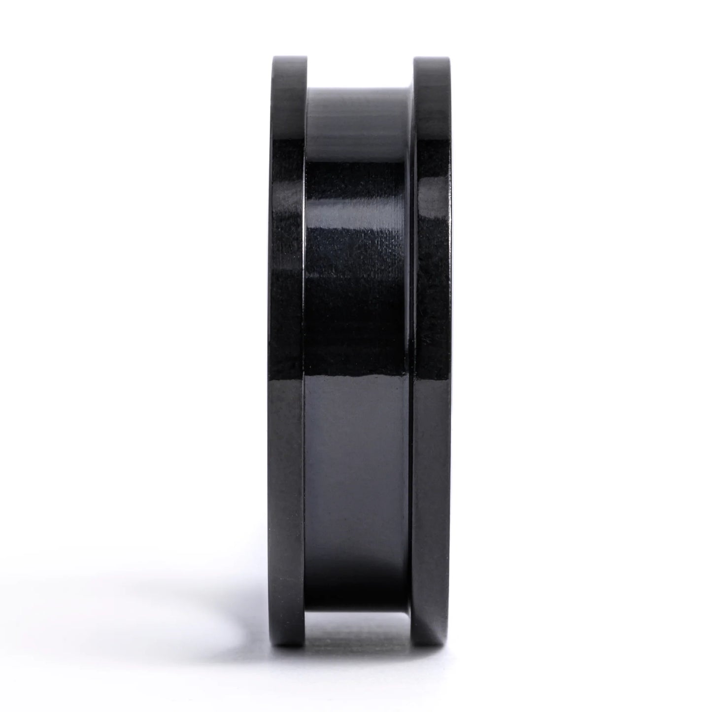 Black Steel Screwback BLACK (Single or Pair) up to 40MM