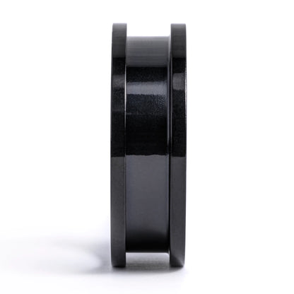 Black Steel Screwback BLACK (Single or Pair) up to 40MM