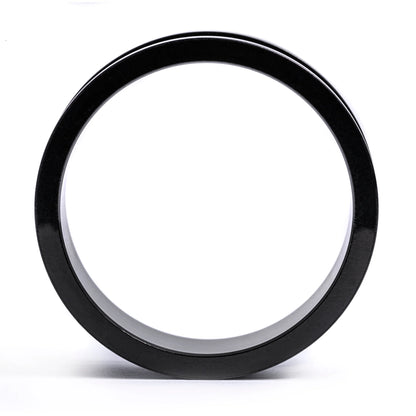 Black Steel Screwback BLACK (Single or Pair) up to 40MM