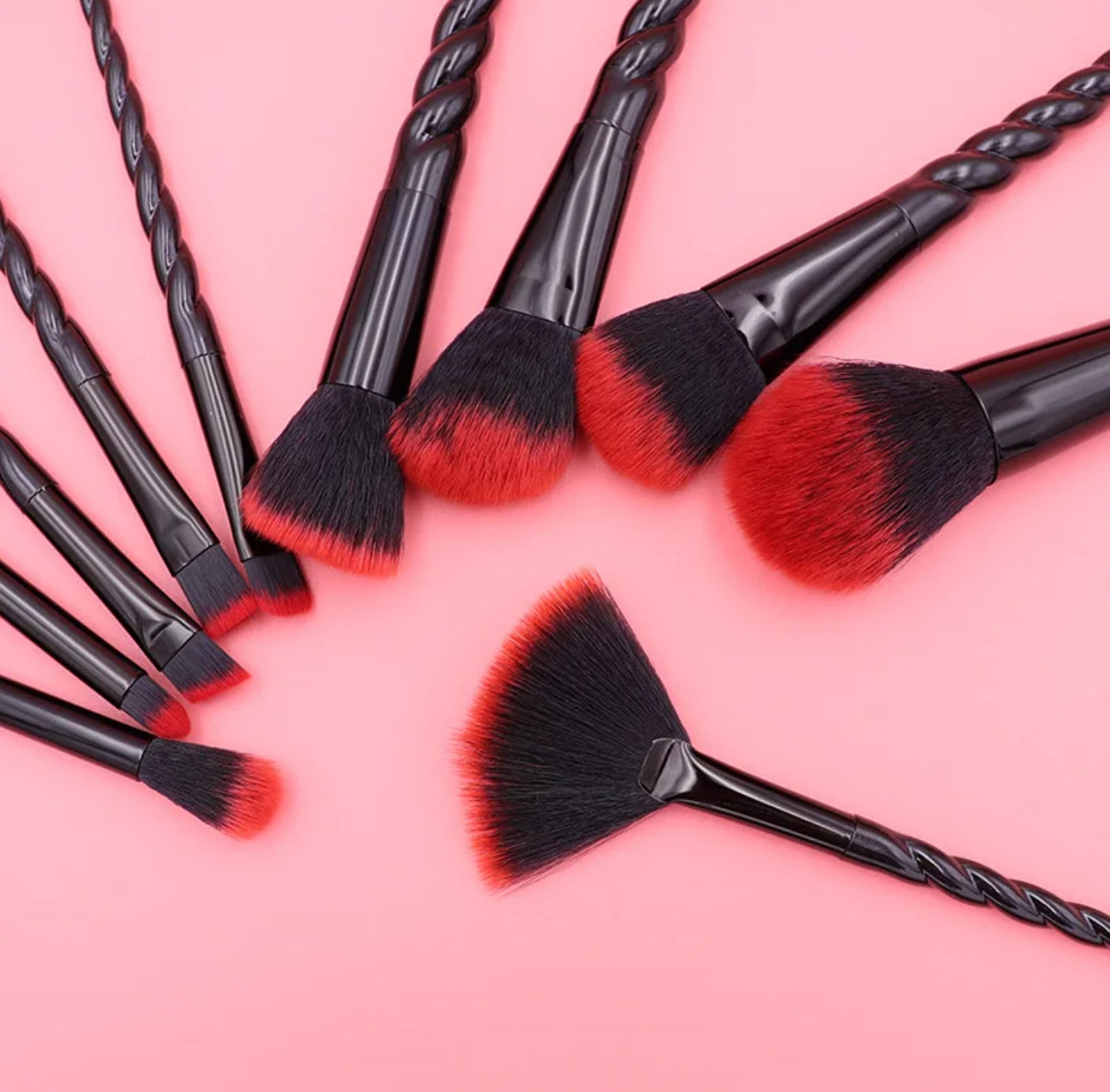 10pcs Gothic Unicorn makeup brush