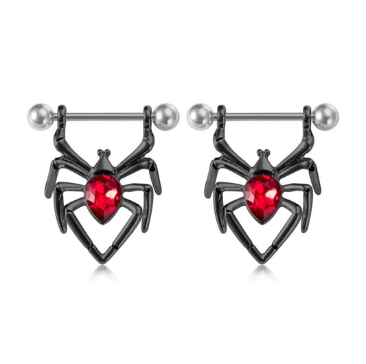 Spider Nipple Bar (Single or Pair)