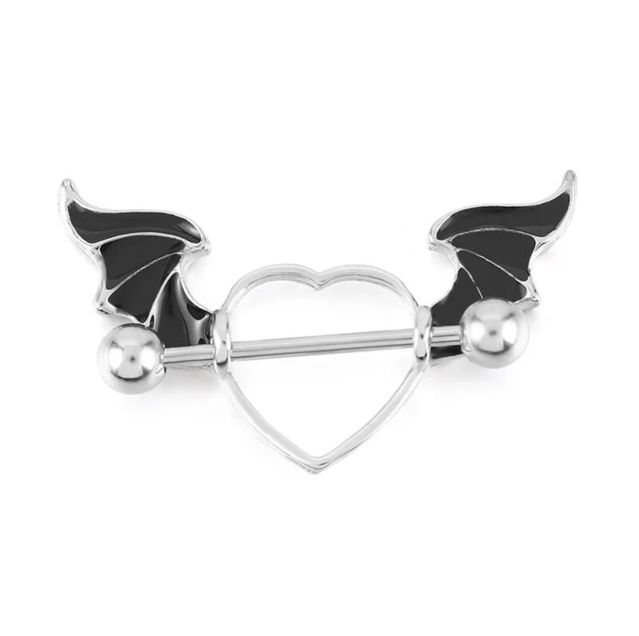 Devil Heart Nipple bar