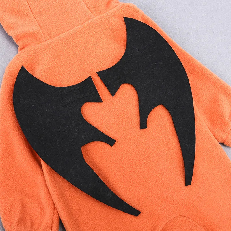 Devil Pumpkin Baby onesie