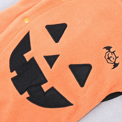 Devil Pumpkin Baby onesie