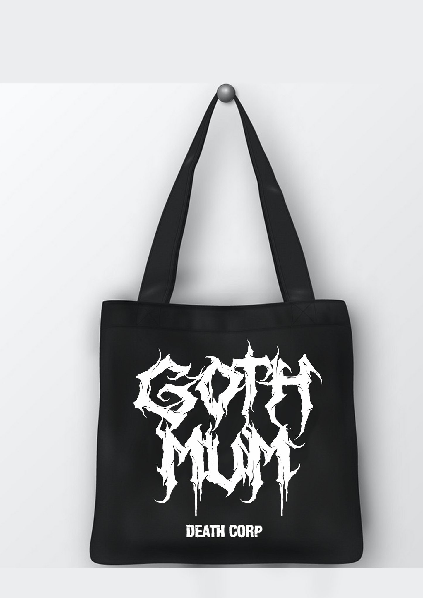 Goth Mum tot bag
