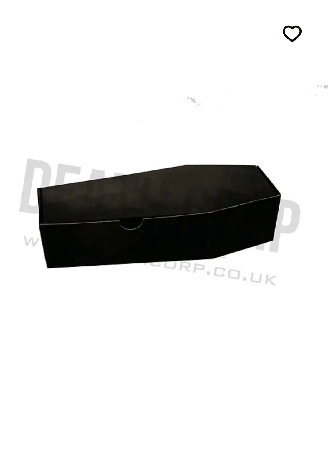 Card Coffin Treat Box