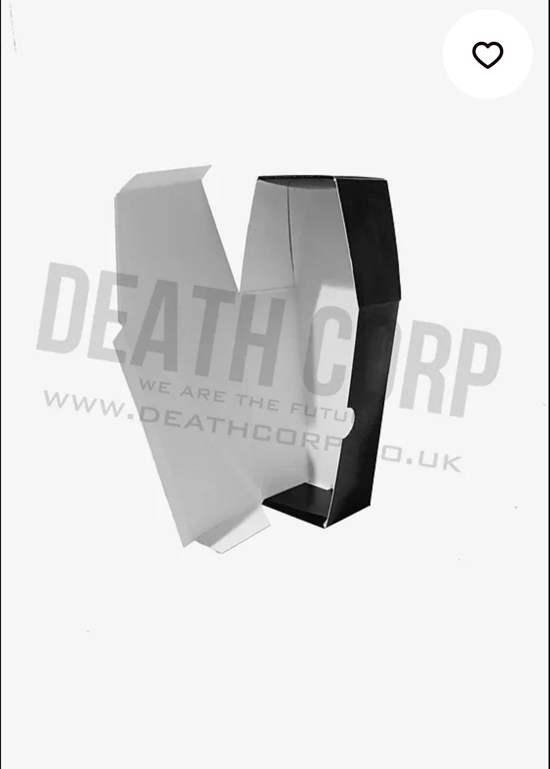 Card Coffin Treat Box