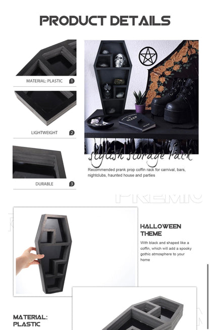 Coffin make up / desk organiser