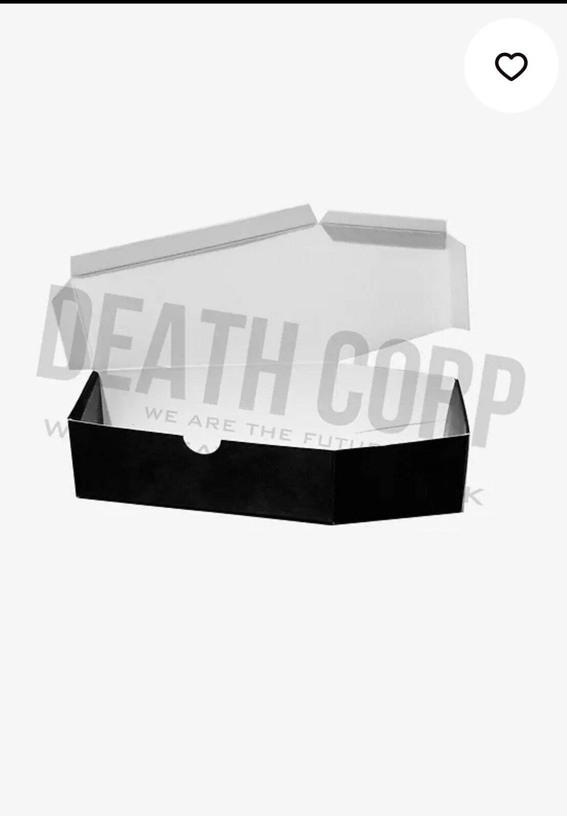 Card Coffin Treat Box