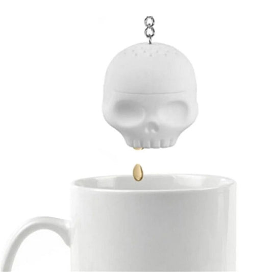 Skull tea/coffee strainer