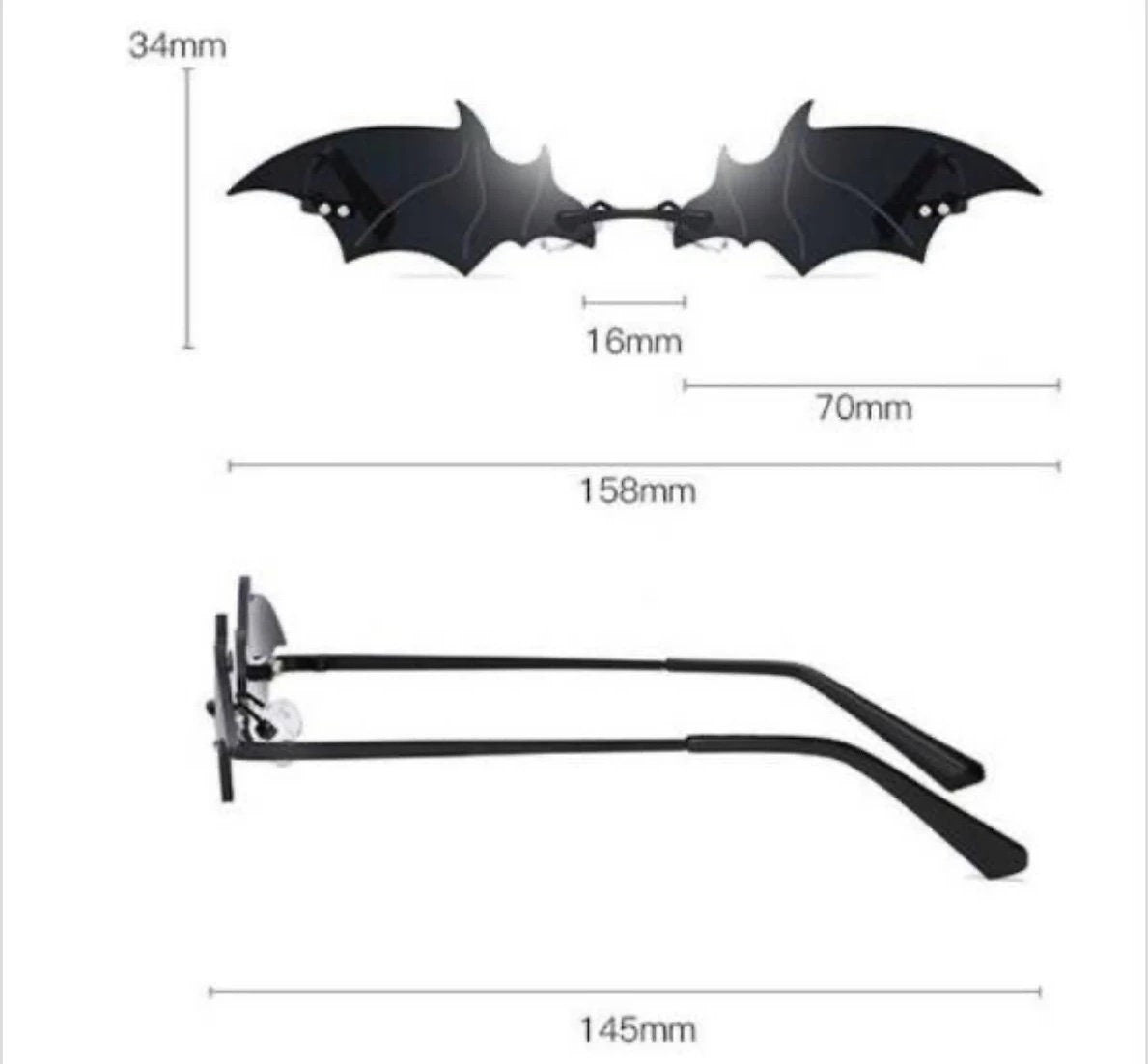 Bat sunglasses