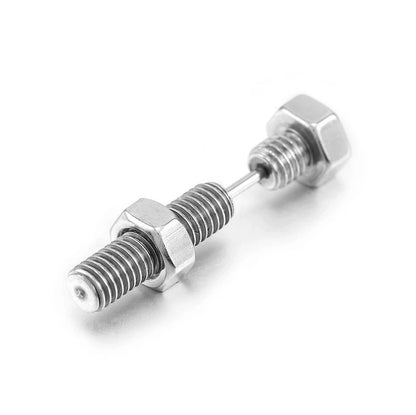 Fake Bolt ear studs