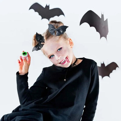 Smoll Barrette bat Hairpins (pair) small
