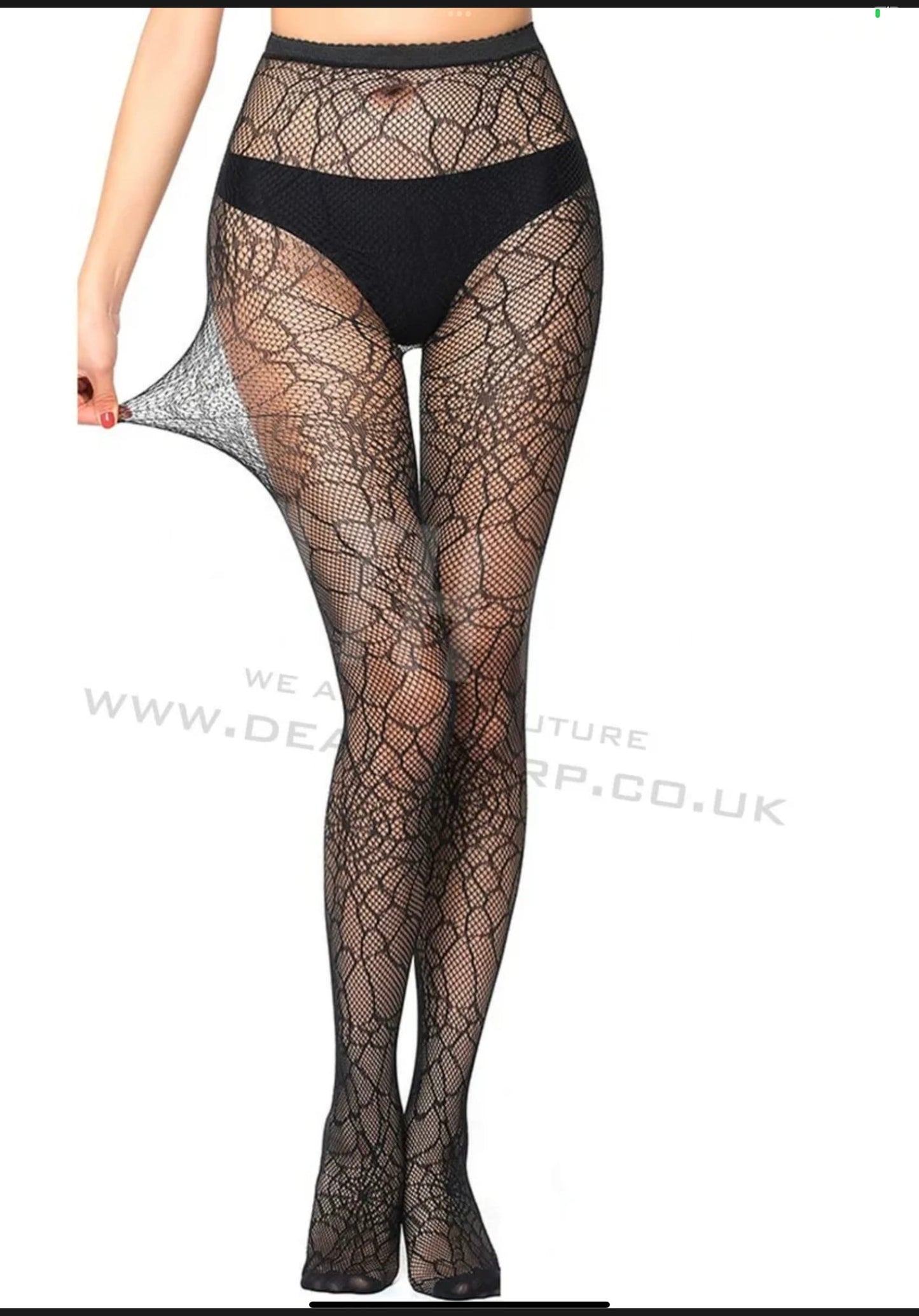 Spider web tights