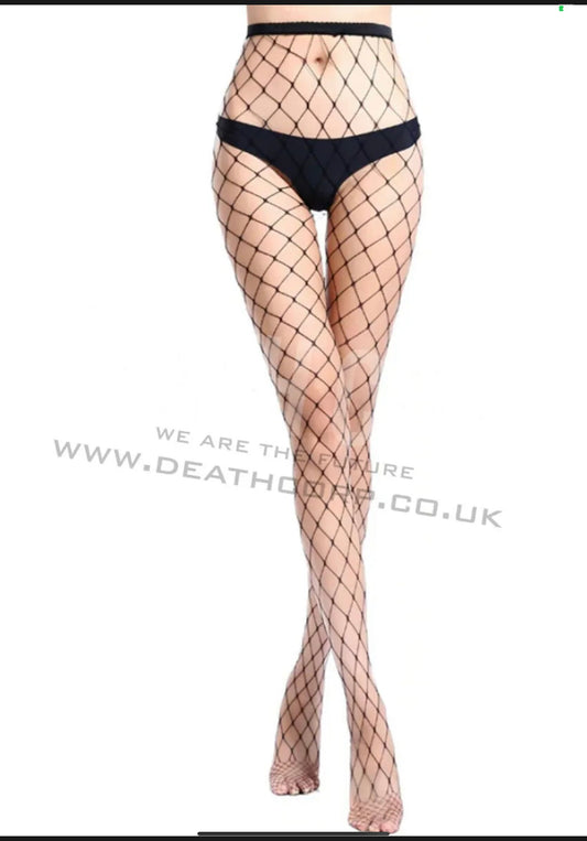 Whale net tights