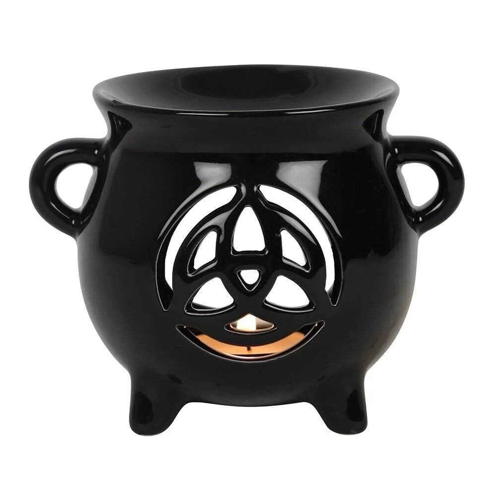 Triquetra Cauldron Wax Melt Oil Burner