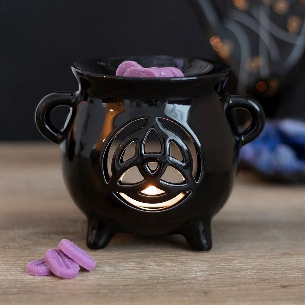 Triquetra Cauldron Wax Melt Oil Burner