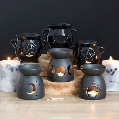 Triquetra Cauldron Wax Melt Oil Burner