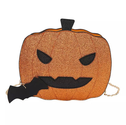 Pumpkin clutch bag