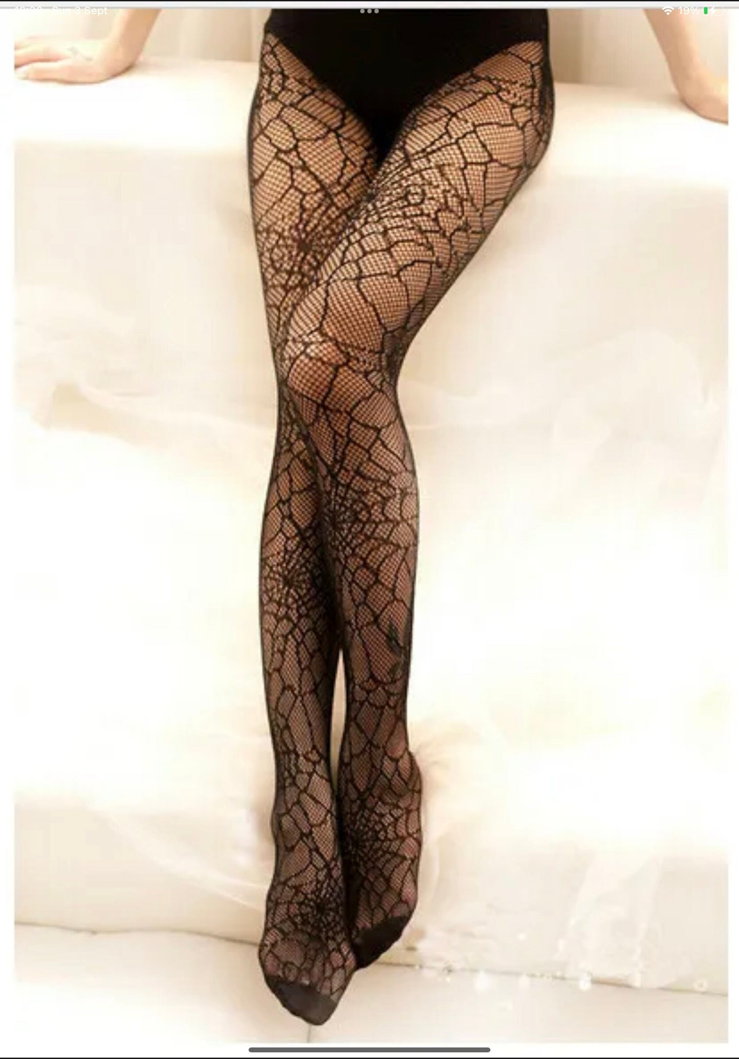 Spider web tights